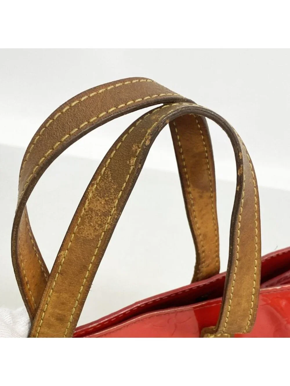 Louis Vuitton Handbag Vernis Reed PM Rouge